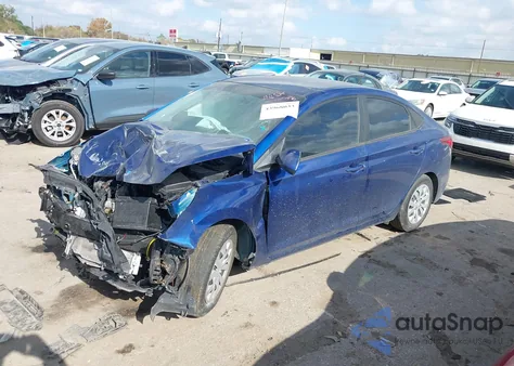 2022 Hyundai Accent Se из США, поврежденный, VIN 3KPC24A68NE179100